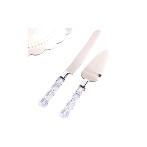 Stainless Steel Table Knife with Acrylic Handle, Sharp Blade, Rust-Resistant
