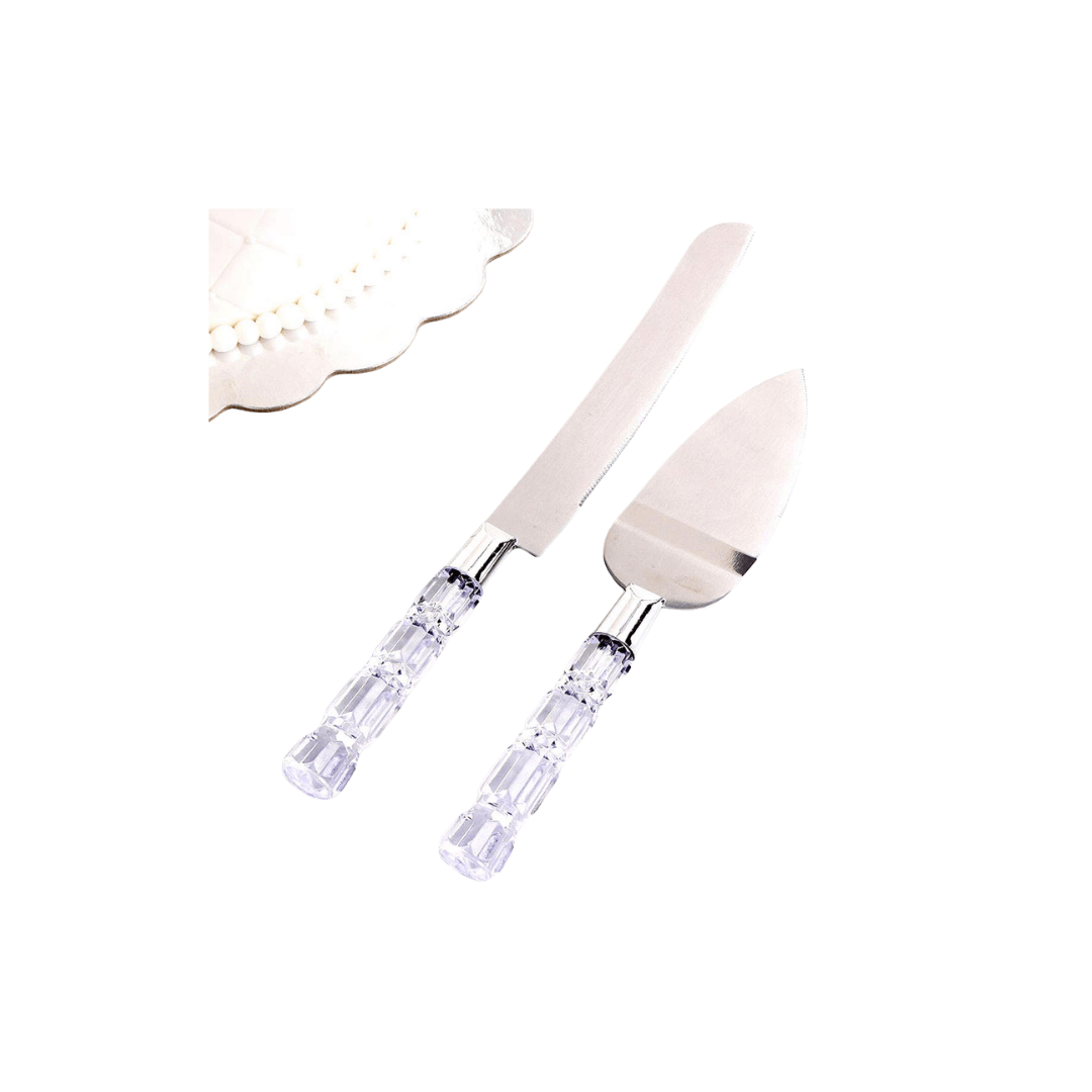 Stainless Steel Table Knife with Acrylic Handle, Sharp Blade, Rust-Resistant