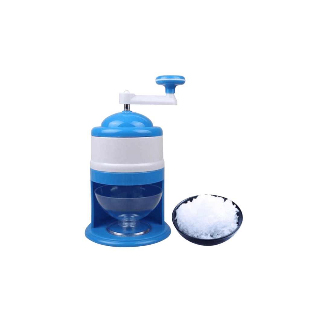 Manual Portable Hand Ice Crusher Machine for Gola and Iced Drinks