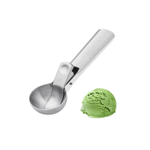 Stainless Steel Ice Cream Scoop with Nonstick Trigger, Dishwasher Safe for Ice Cream and Frozen Treats