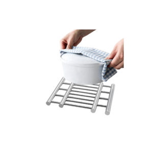 Stainless Steel Extendable Hotel Kettle Stand Trivet for Hot Pots and Pans
