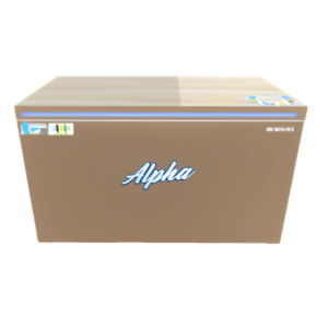 Waves 10cft-WDF310 Alpha Deep Freezer with Digital Touch Panel and Energy Saving Modes