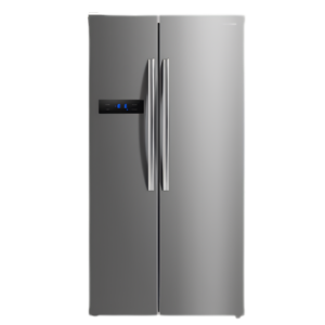Panasonic 19 CFT Side by Side Refrigerator BS60MSSA with Auto Closing Door and Child Lock