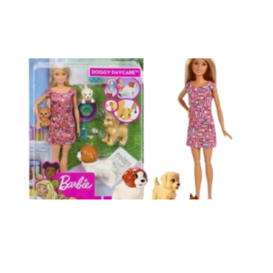 BRB Barbie Blonde Doll with Pet for Girls Age 3 and Up